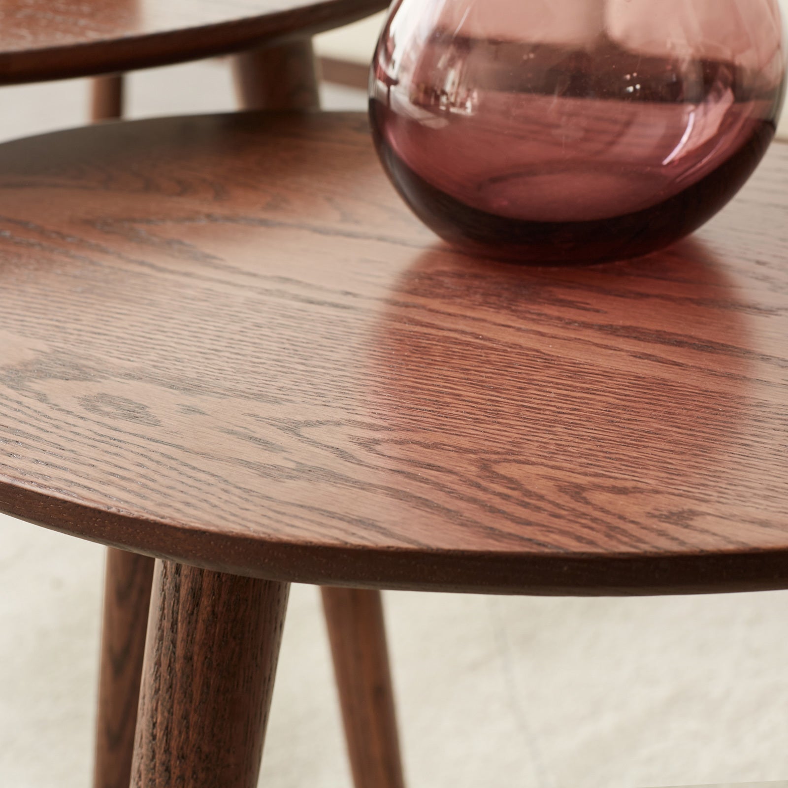 (SINGLE) Center Table Low Table 100% Solid Oak Wood